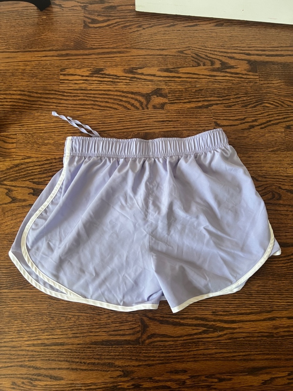 Like🆕NIKE Lavender Women's Athletic Shorts with White Trim - Picture 5 of 12